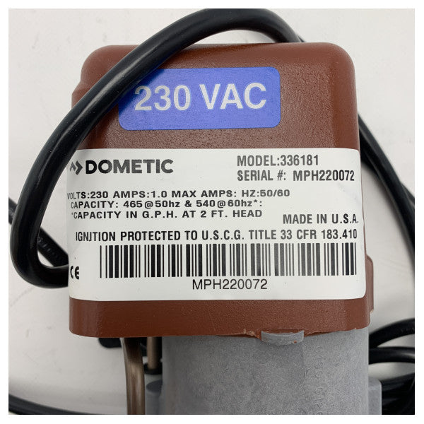 Dometic PML 500CK 220V 50Hz Bomba de aire acondicionado - 225500016