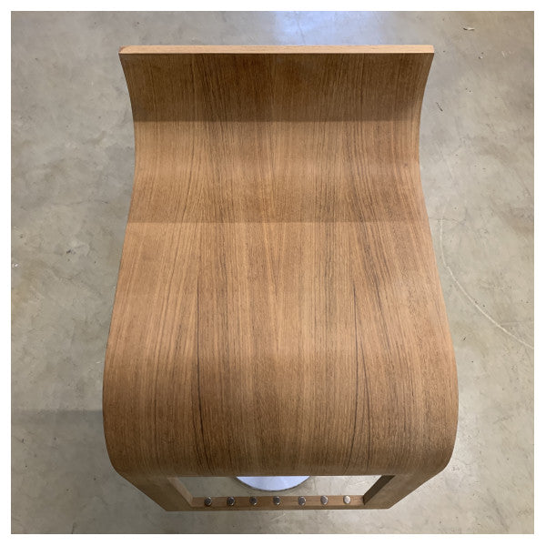 Фіксоване тикове | морське відкрите барне сидіння з нержавіючої сталі