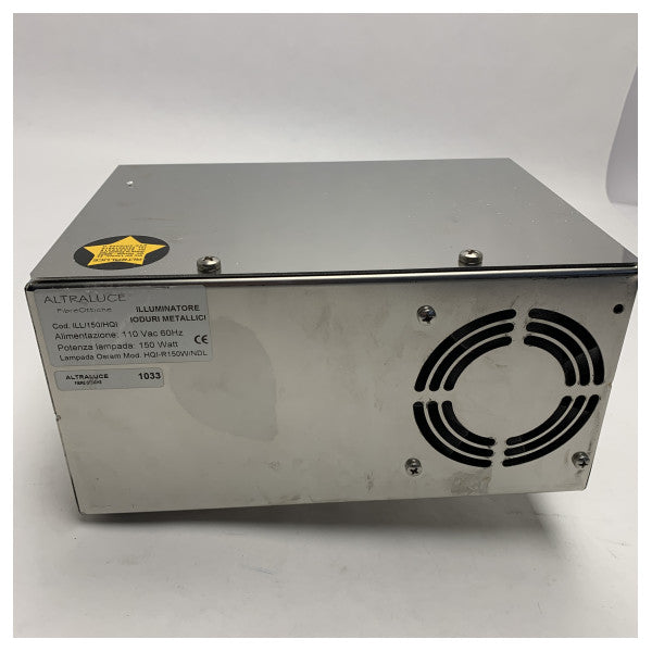 Altraluce ILL/HQI/150 Illuminat Megalight 150W marinebelysning i rustfrit stål med Osram metalhalogenlampe