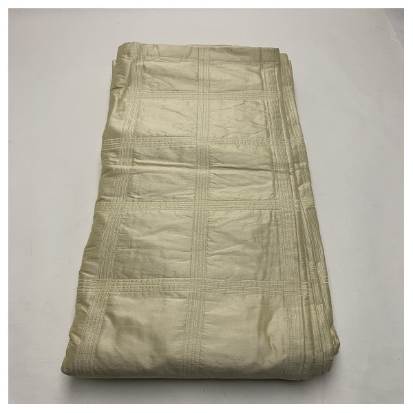 Zuzu Tete 229828 çift kişilik yatak örtüsü zarif doku açık bej