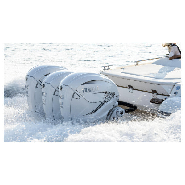 ياماها XF425NSA2 V8 425 حصان XTO محرك خارجي بحري XTO أبيض