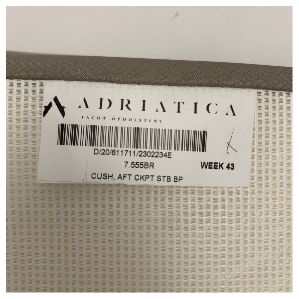 Quicksilver Active 555 Bowrider Cockpit Aft Starboard Side Seat Cushion - 2302234E