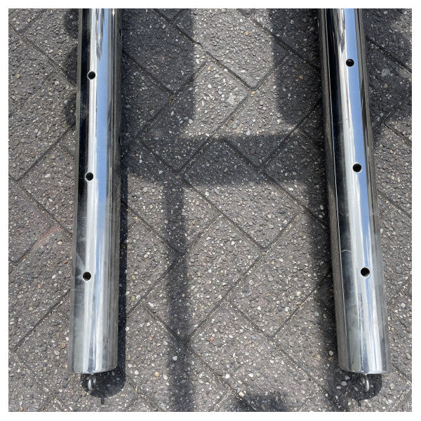 Riva 115 albero luci in acciaio inox | staffa radar