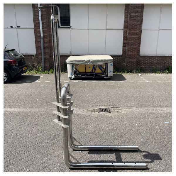 Riva 115 albero luci in acciaio inox | staffa radar