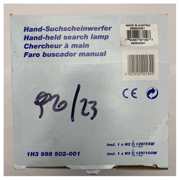 Hella Marine HM8502 998 502-001 ręczny reflektor o kompaktowej konstrukcji