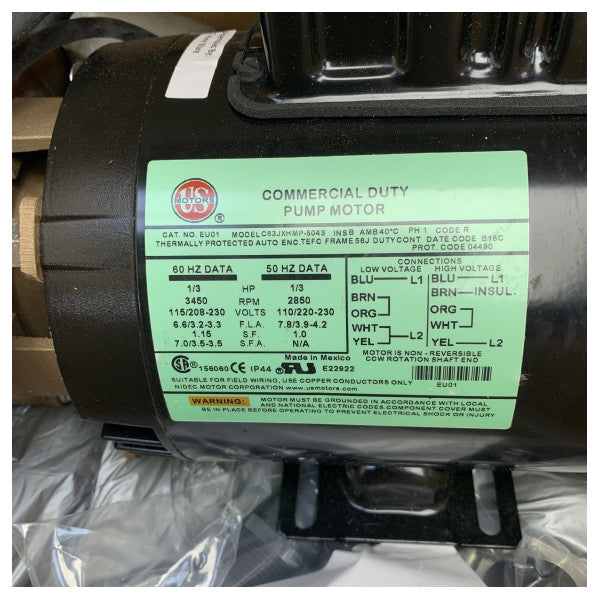 Dometic P700Z Bronze Self Priming Marine Aircon Pump - 9108549773