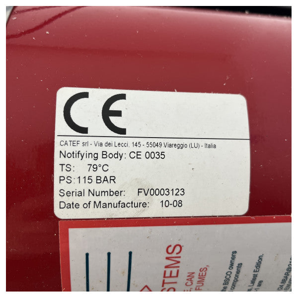 Sistema de supressão de incêndios marítimos BSCO 740-700MA