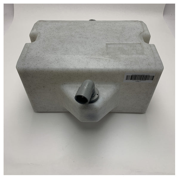 Montaje en mamparo del tanque de aguas residuales Vetus Marine de 25L - WW25WH