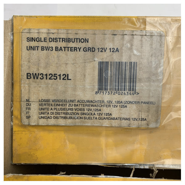 Vetus BW3 Marinbatteri Isolator 12V 12A - Pålitlig strömfördelningsenhet för båtar