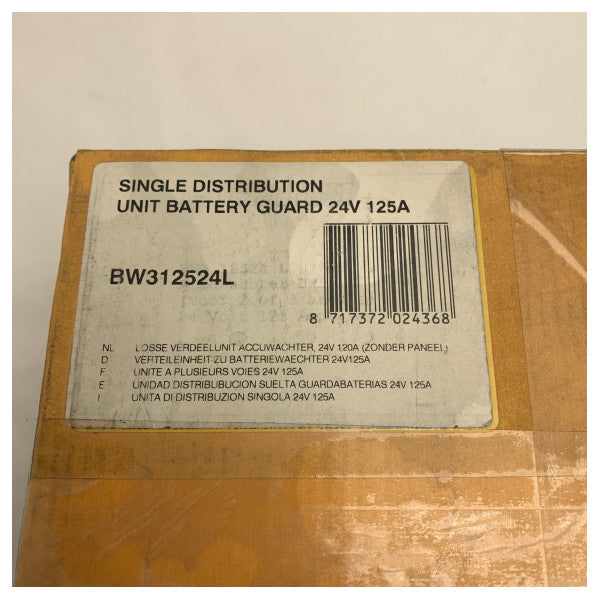 Vetus BW3 Batteriövervakare och strömfördelare 24V 125A - BW312524L