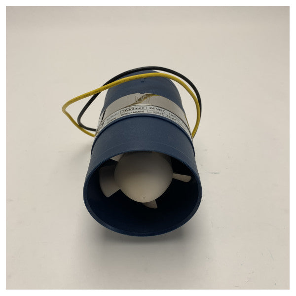 Vetus TWINLINEC 24V Ventilador Marino Inline de 76 mm - Ventilador de Ventilación Potente para Barcos y Buques