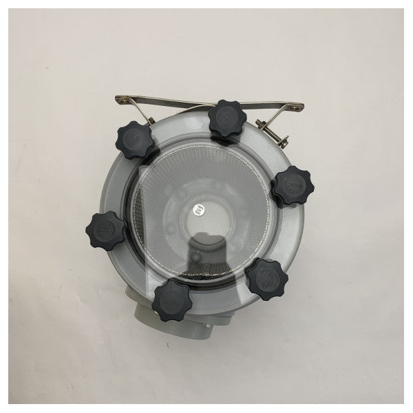 Filtro dell'acqua per refrigerante marino Vetus Robust Tipo 1900 con inserto in acciaio inossidabile connessione G2 1/2