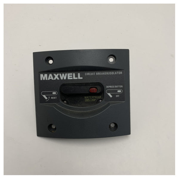 Maxwell Marine Circuit Breaker Isolator 12/24V - Vattentät elektrisk skydd för båtar och yachter - P100791