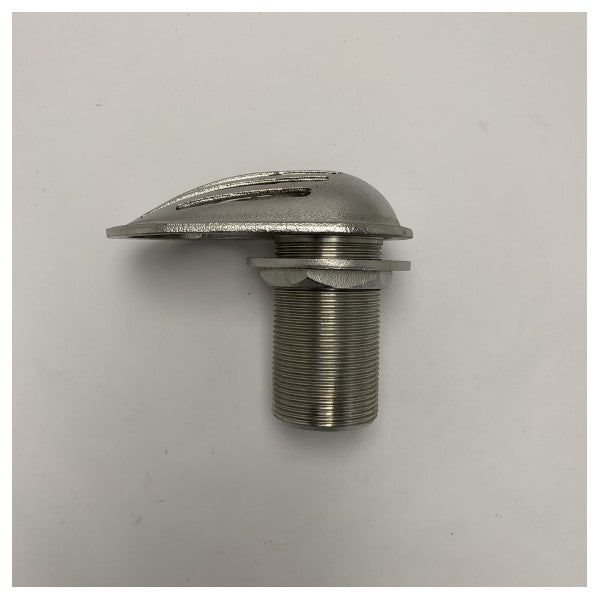 Vetus Brass Boat Water Scoop Strainer 1 1/2 Inch - Marine Through Hull Intake for Boats and Yachts