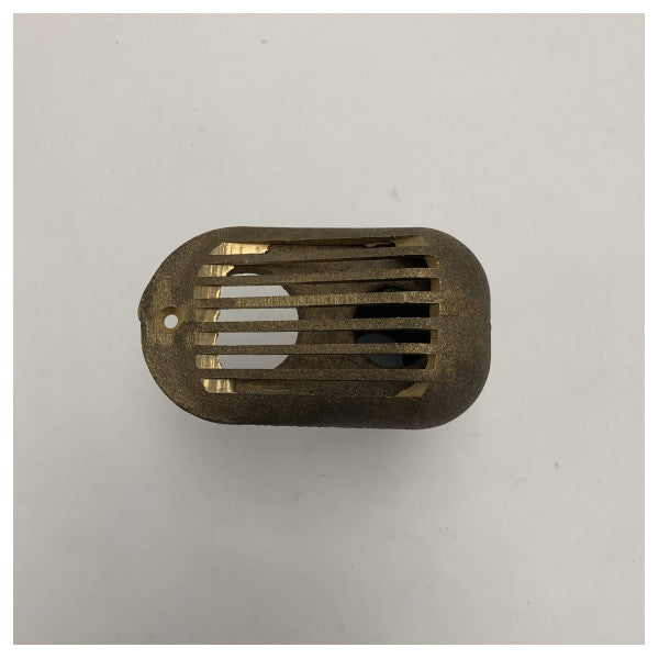 Vetus Bronz Thru-Hull Su Kepçesi Süzgeci G 1 Botlar ve Yatlar için - Korozyona Dayanıklı Deniz Girişi - WCAPB1