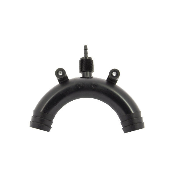 Vetus Marine Air Vent Elbow 38mm x 8mm Plastic - Boat Ventilation Fitting for Optimal Airflow - AIRVH38U