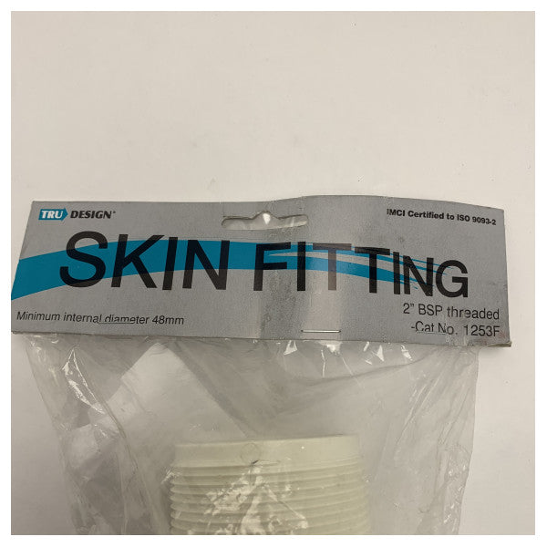 Trudesign 2 Tum Marin Skinn Tru-Hull Fäste BSP Vit - 1253F