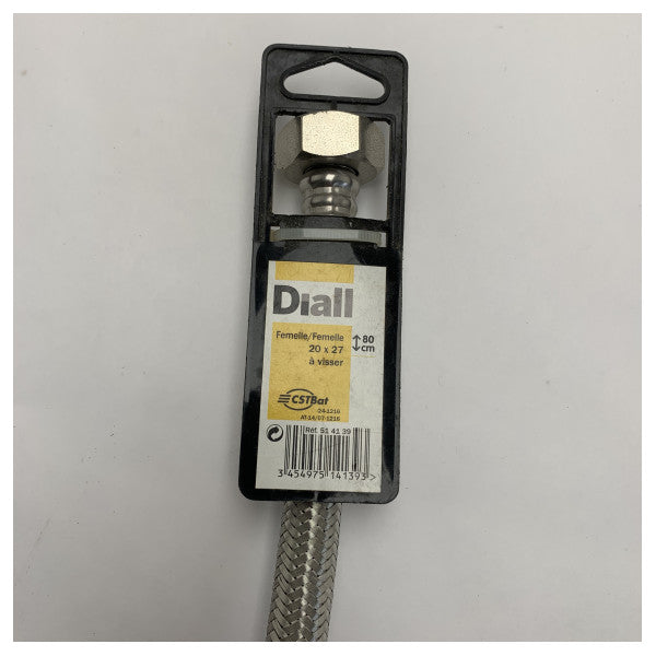 Гъвкав маркуч за свързване от неръждаема стомана с дължина 80 см - 24-1216 - AT-14/07-1216