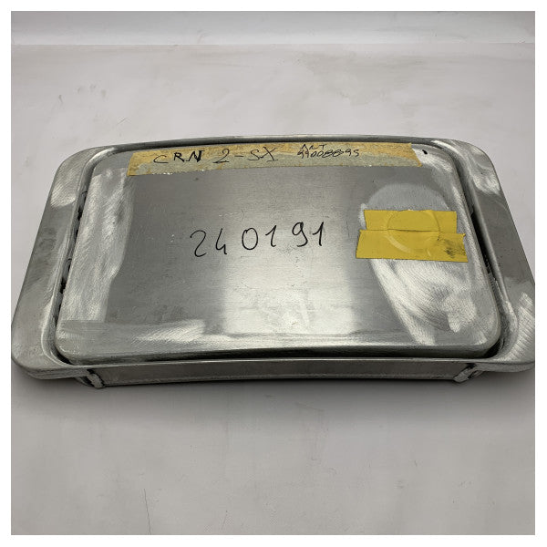 Високоякісний вертикальний випуклий алюмінієвий люк NEMO для морського застосування - 376 x 680 мм