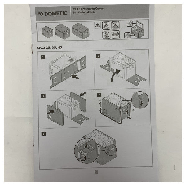 Dometic PC55 CFX3/CFX5 55L protection cover black