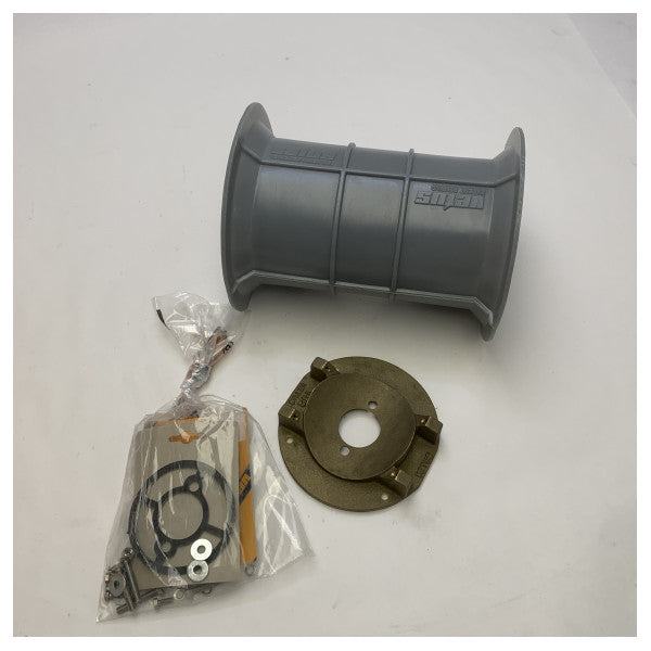 Kit di installazione del propulsore di poppa Vetus STERN23 23 KGF - 132 mm