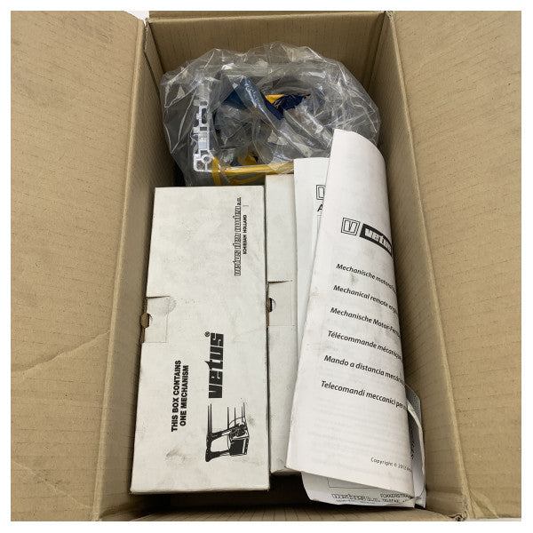 Vetus AFSTTOPT gornja montaža dvostrukog motora i mjenjača morse kontrolna poluga