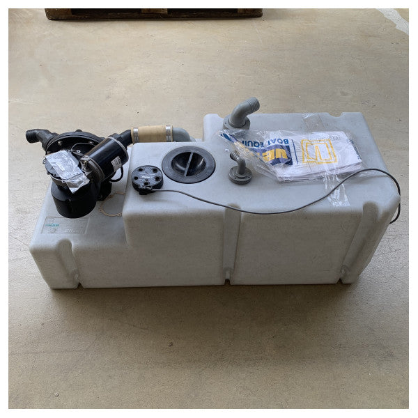 Vetus WWS8824B 88L avloppsvattentankssystem med pump 24V