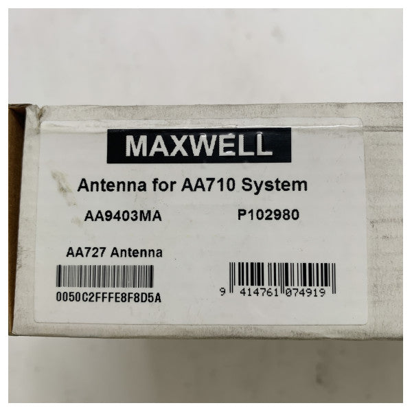 Maxwell Marine Antenne AA710 System til Pålidelig Ankerkontrol og Positionering P102980