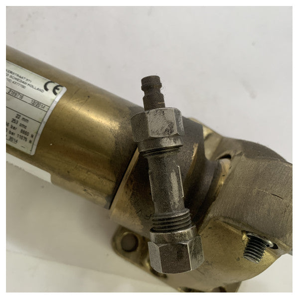 Vetus Brass MTC125 hidraulični upravljački cilindar 10 mm S160 mm - 253 cc - 1226 Nm