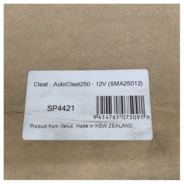 マックスウェル・ヴェトゥス・ストロング・マリン・オートクリート 250 mm 12V - モーターボートとヨット用の自動ボートクリート - SP4421