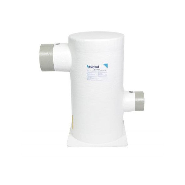 Halyard Dual Chamber Auspuffmotor Schalldämpfer grp weiß 127 - 152mm - H001489