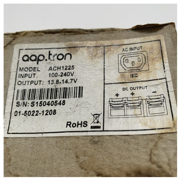 Aap Tron professionel 12V 25A batterioplader - ACH1225