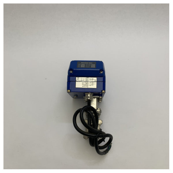 Zawór kulowy elektryczny Vetus MV12A1/2 do zastosowań morskich 12V | Stal nierdzewna - MV12A1/2