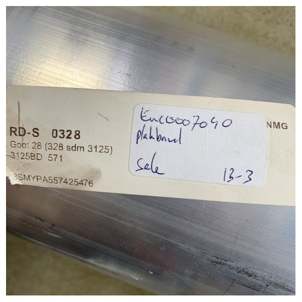 نفق دفع الهواء المصنوع من الألمنيوم فيتوس D125 مم × 1 م - RD-S 0328