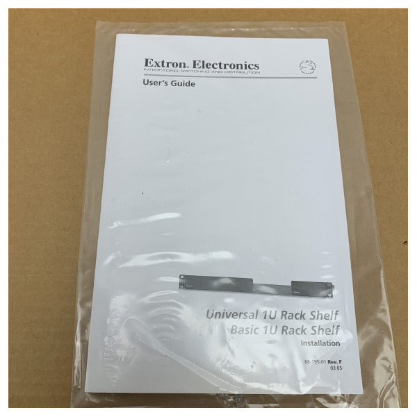 Extron Universal 1U ράφι ραφιού μεταλλική βάση στήριξης RSU 129