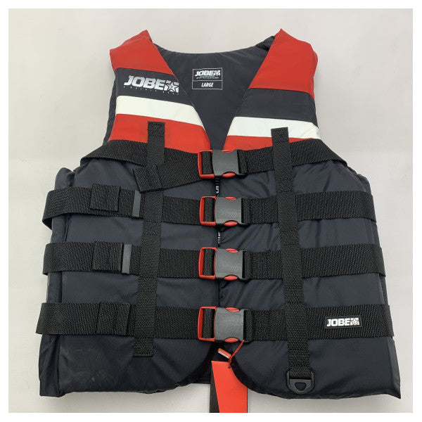 Jobe 4-spænde nylon redningsvest rød størrelse L - 244817572