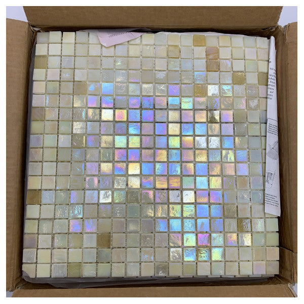 Marigold 1 ψηφιδωτά πλακάκια μικρά 30 x 30 cm λευκό μωβ