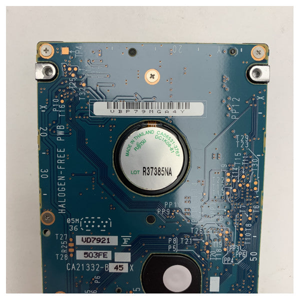 Fujitsu 120GB Internal Hard Drive Durable Shock-Resistant Storage for Marine and Industrial Use - MHV2120AH