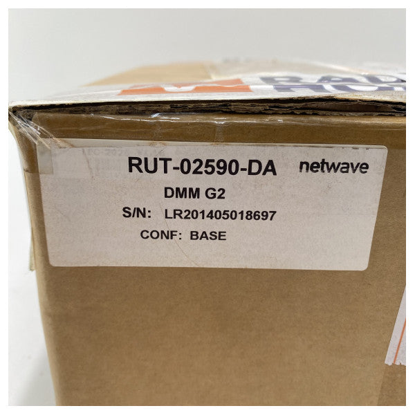 Netwave Rutter VDR Módulo de gestão de dados informáticos - RUT-00412-DA