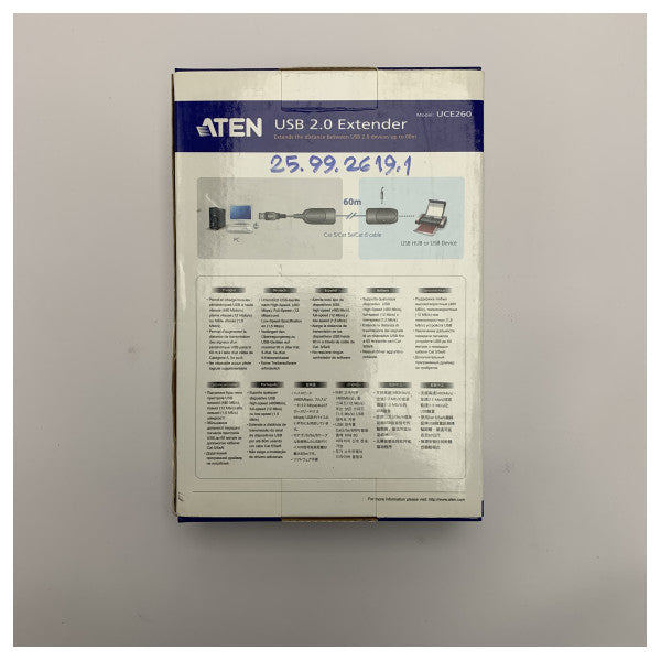 Aten USB 2 Extender Model UCE260 - Estendi għal 60 metru