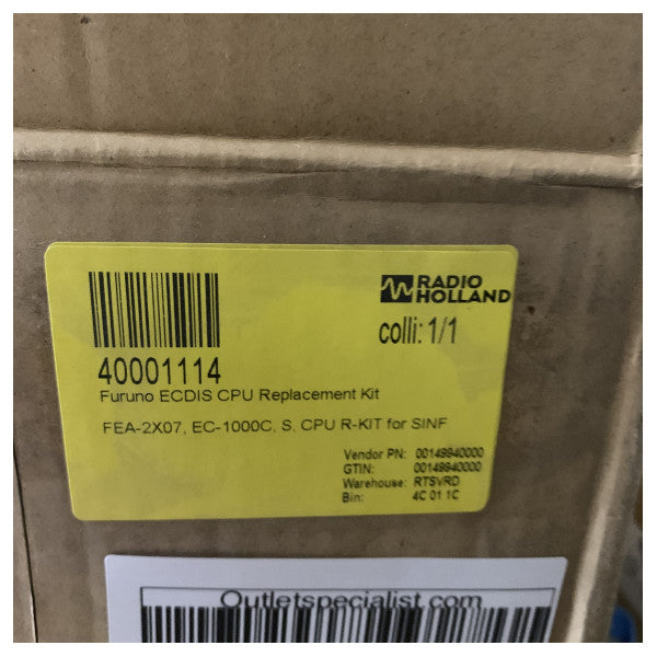 Kit de Substituição da CPU Furuno ECDIS para FEA-2X07 e EC-1000C