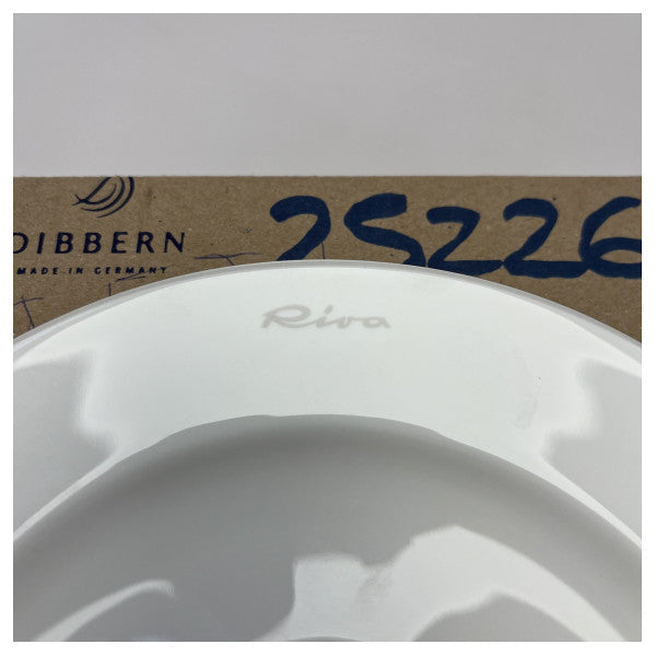 Dibbern Riva original sauce boat stand plate white - 01-234-000-000193