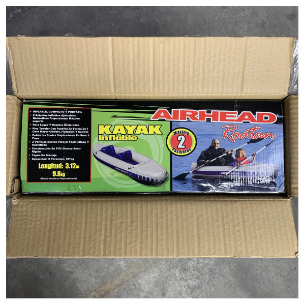 Airhead Roatan oppustelig kajak grå - AHTK-5