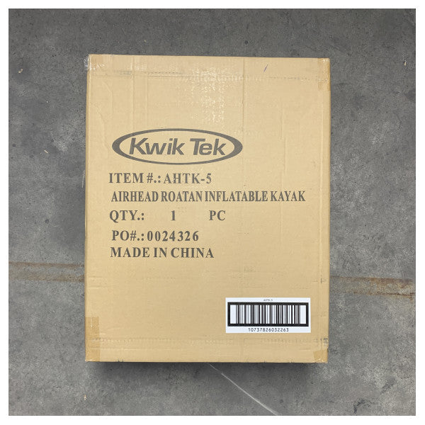 Airhead Roatan oppustelig kajak grå - AHTK-5