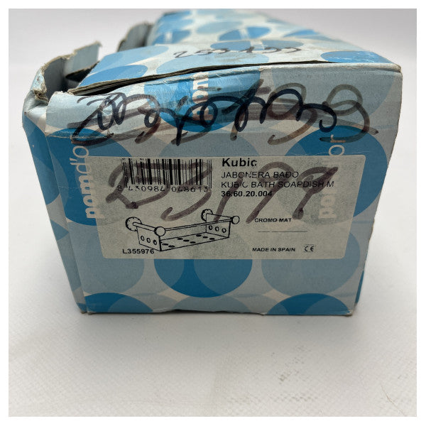 Pomdor stainless steel shower basket 9x32x13 cm - 36.60.20.004