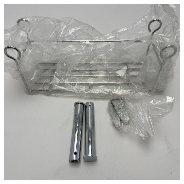 Cosmic Stainless Steel Shower Storage Basket 2719184 - Durable, Corrosion-Resistant Ship Organizer for Saltwater Use