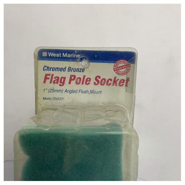 ウエストマリン・クロームブロンズフレージポールソケット