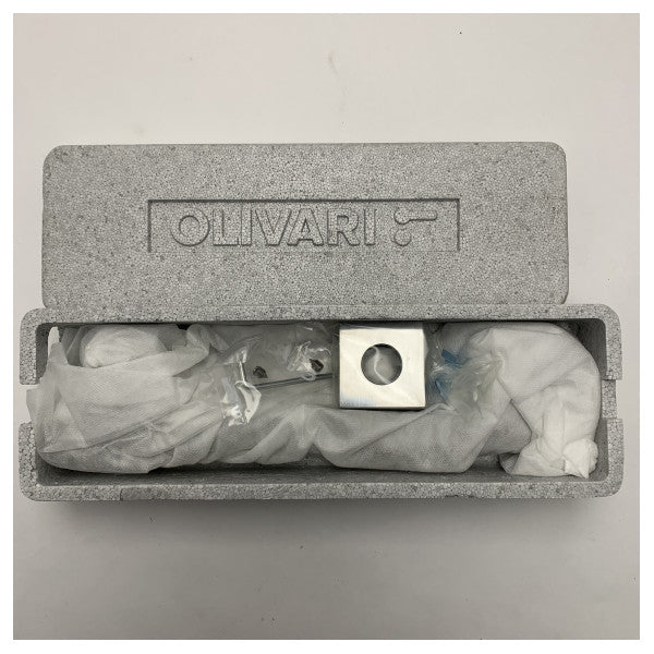 Olivari BIOS L204R Marine-Grade Polished Chrome Pull Door Handle - holdbart og korrosionsbestandigt til både