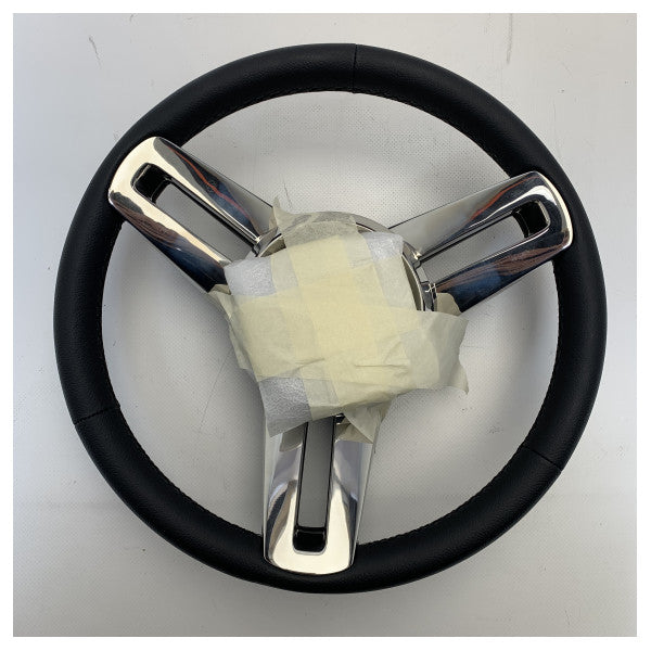 Isotta DAPONTE Volante in acciaio inox 350 mm nero