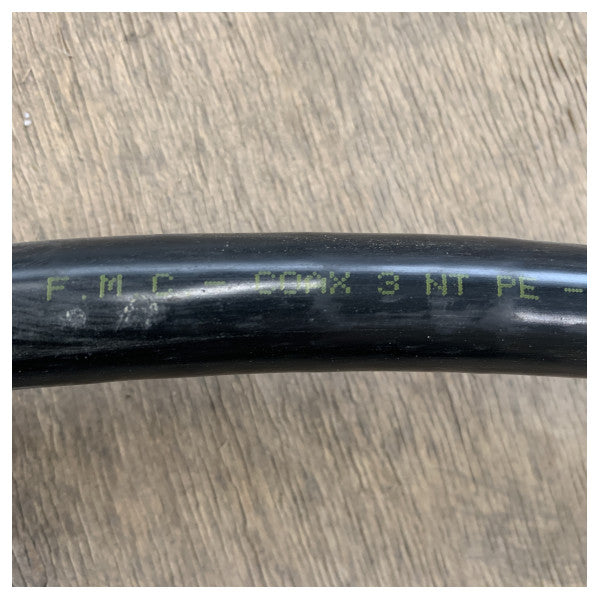 Cable COAX 3 NT 20 PE de alta calidad para uso marítimo 202 m - Cable coaxial duradero resistente a los rayos UV para uso marítimo y en exteriores